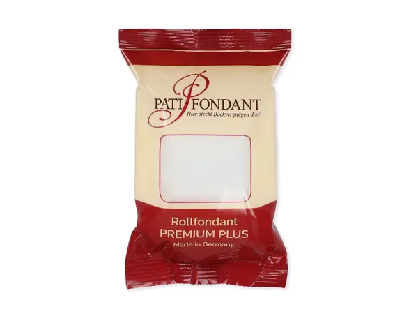 Německá potahovací hmota PATI PREMIUM 250g, sněhově bílá
