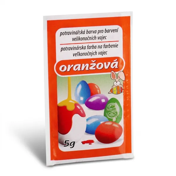 Potravinářská barva na vejce - ORANŽOVÁ 5g