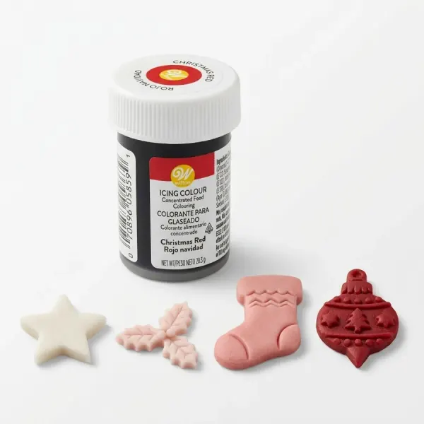 Gelová barva Vánoční červená 28g - Wilton