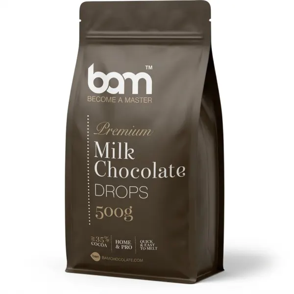 Mléčná čokoláda 35,1%, 500g - BAM