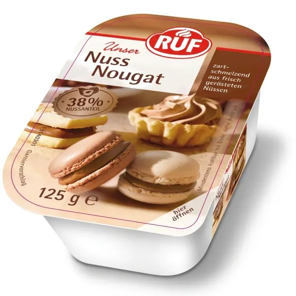Nugátová náplň 125g 38% ořechů - RUF