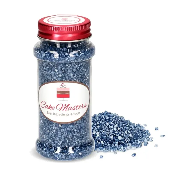Zdobení na cukroví, dorty - MODRÝ CUKR, Německo 100g