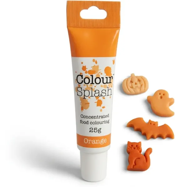 Gelová barva - Oranžová - 25 g