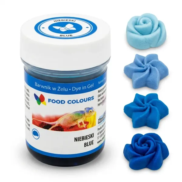 Gelová barva Food Colours (Blue) modrá (35 g)