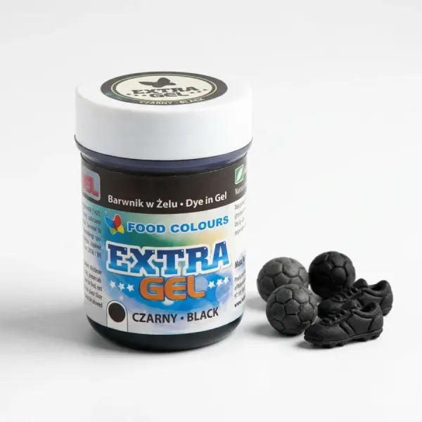 Gelová barva Food Colours (Extra Black) extra černá (35 g)
