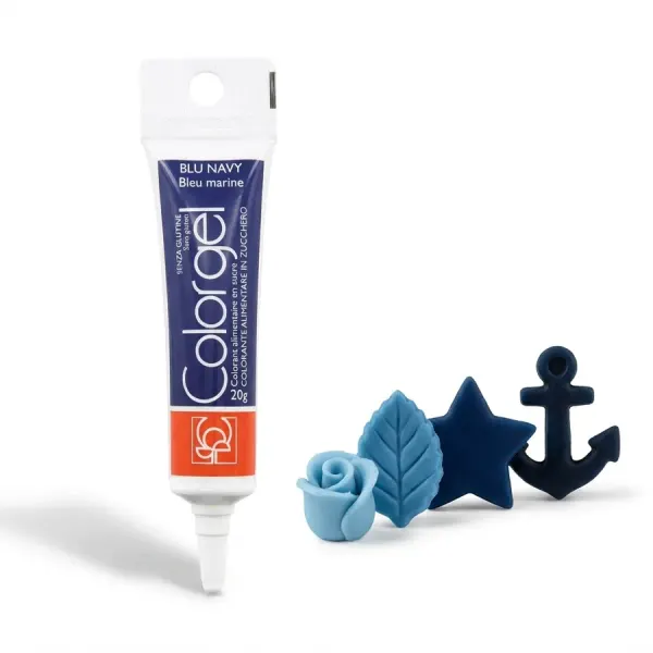 Blue Navy (Námořní modř) - Gelová barva Modecor /MO23266