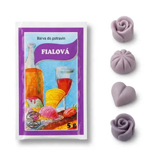 Potravinářská barva prášková (5 g) Fialová