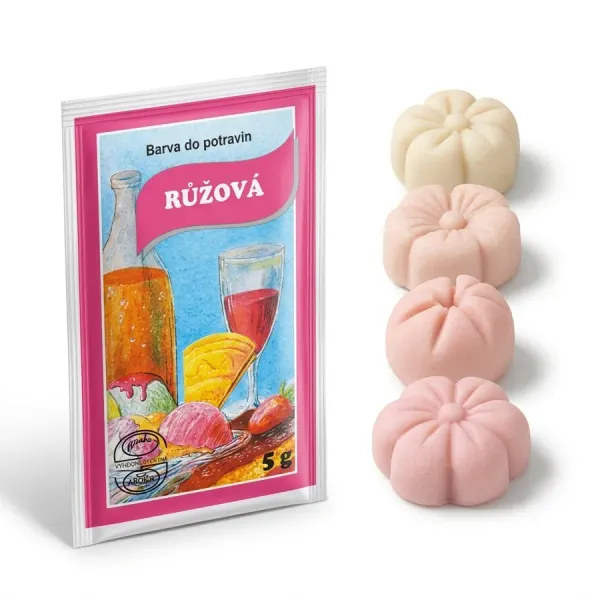 Potravinářská barva prášková (5 g) Růžová