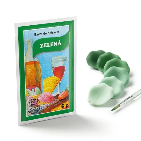Potravinářská barva prášková (5 g) Zelená