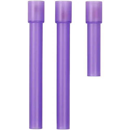 Plastové středové výztuže Wilton do dortu, sada 3 ks, dvě tyče 10 cm a jedna tyč 5 cm, bílý plast