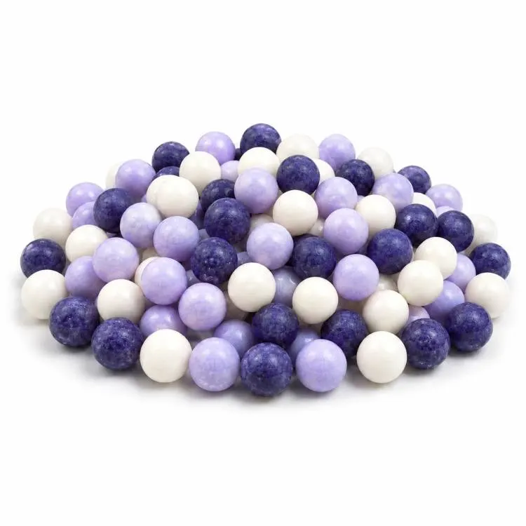 Cukrové perly SweetArt borůvkový mix 7 mm, fialové a bílé, balení 40 g