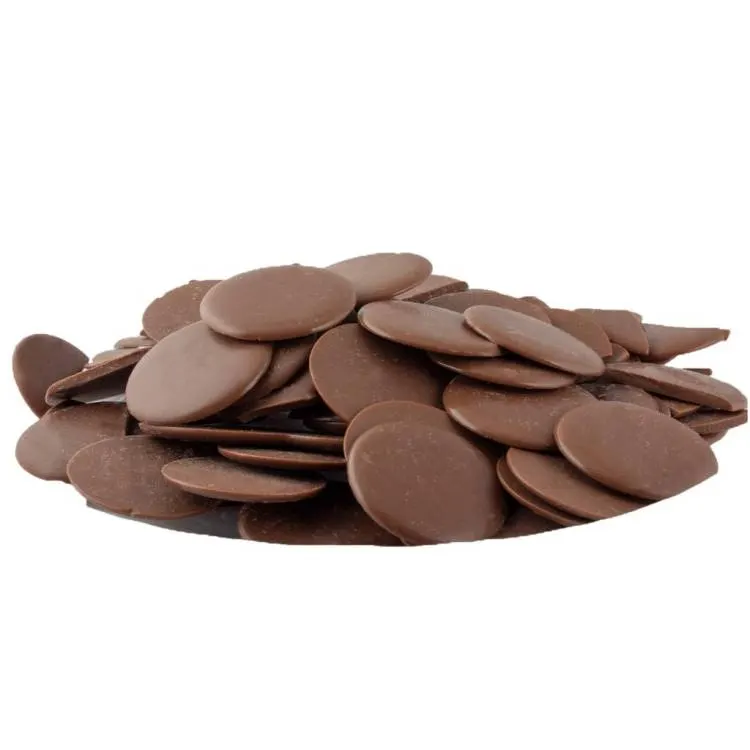 Mléčná cukrářská poleva SweetArt v balení 250 g, hnědý kakaový odstín