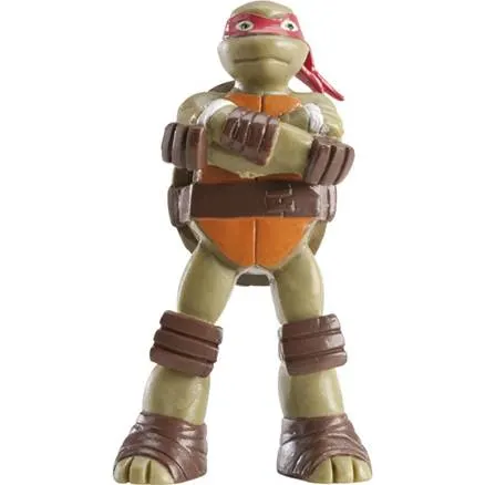 Nejedlá figurka želvy Raphaela z Želv Ninja, výška 8 cm, značka Dekora