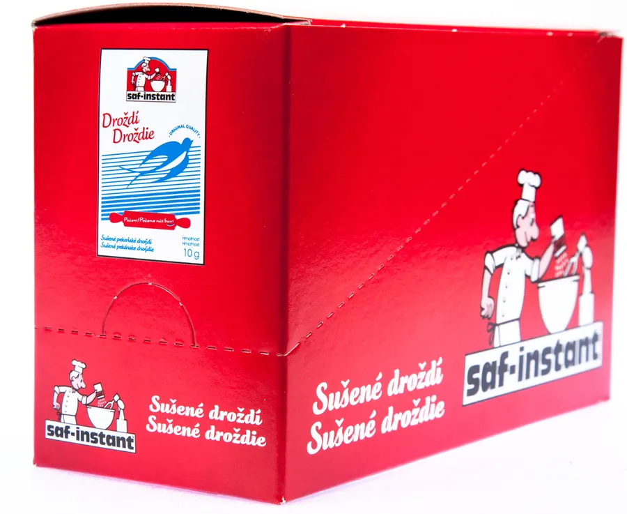 Instantní sušené droždí Saf-Instant v sáčku 11 g, značka Lesaffre, pro pečení kynutého těsta