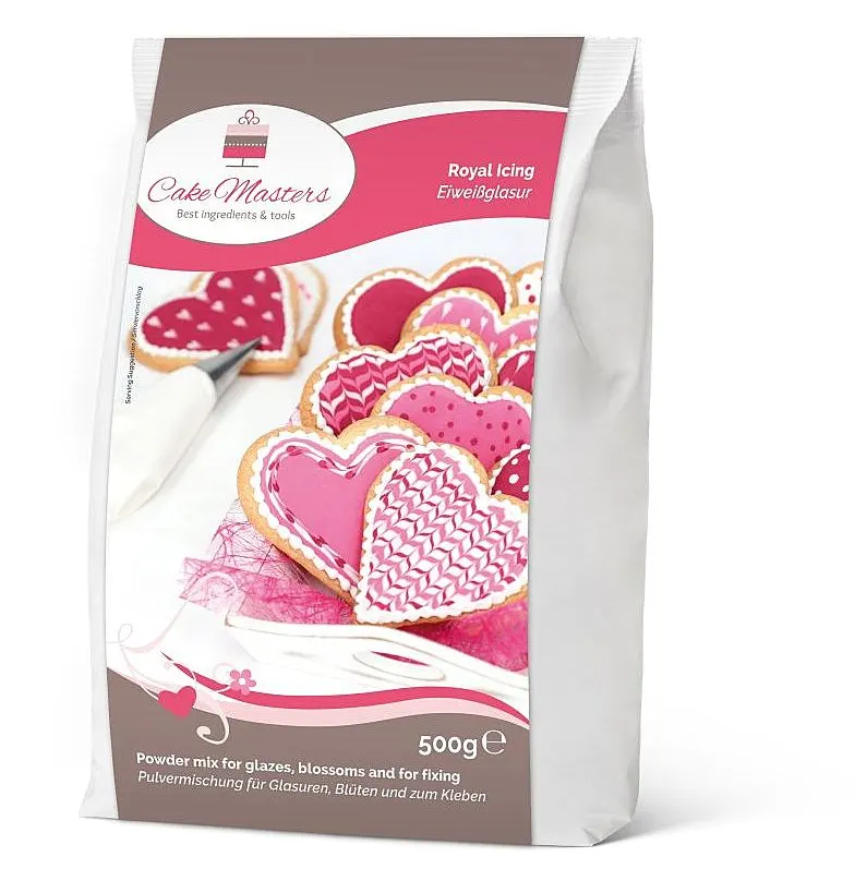 Směs na královskou glazuru Cake Masters v balení 500 g pro zdobení perníčků a dortů
