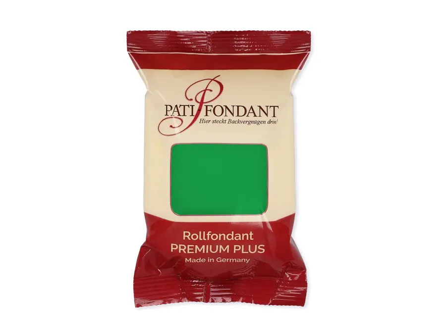 Zelená potahovací hmota PATI PREMIUM v balení 250 g