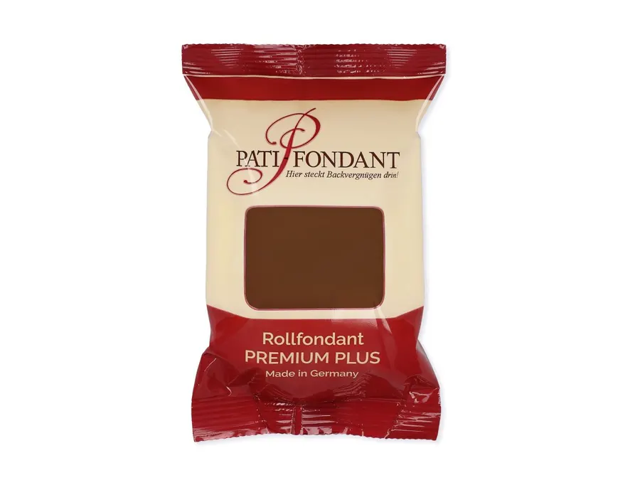 Hnědá potahovací hmota na dort PATI PREMIUM, balení 250 g