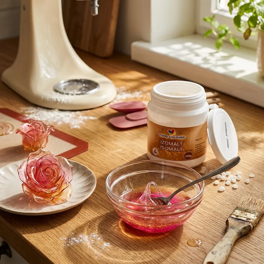 Isomalt Food Colours průhledný dekorační cukr v balení 250 g