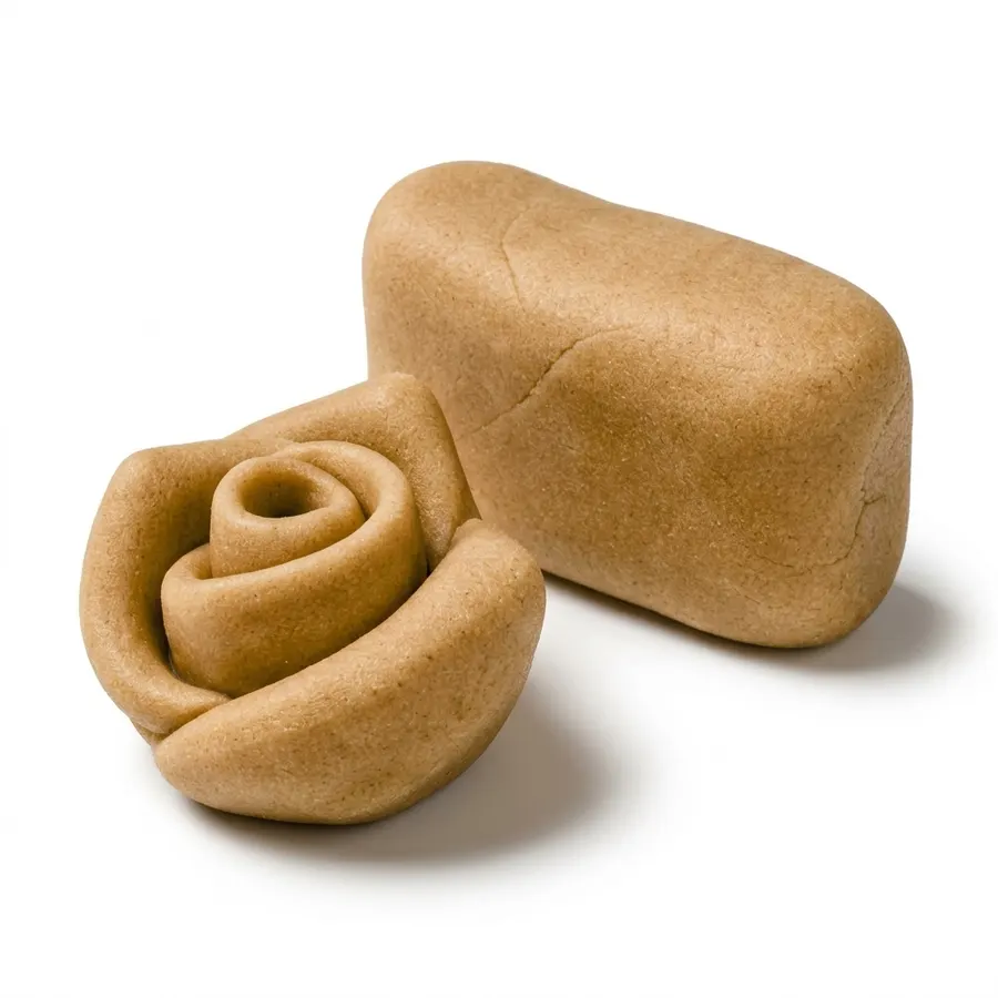 Béžový marcipán SweetArt na dort, balení 150 g, s 30% podílem mandlí