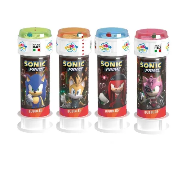 Bublifuk s motivem Sonic the Hedgehog, náplň 60 ml, 1 ks v balení