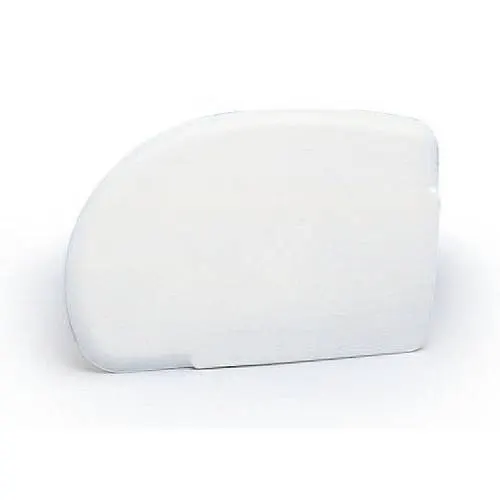 Tvrdá cukrářská karta s rovným ostřím a polotunelovým tvarem, rozměr 12 x 8,5 cm
