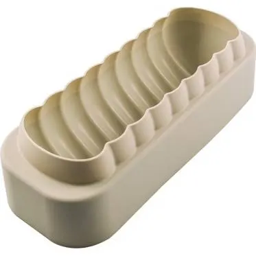 Silikonová forma 3DMeringa od Silikomart pro trojrozměrné meringue s reliéfním tvarem