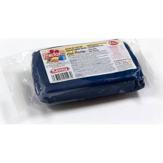 Potahovací hmota námořnická modrá v balení 250 g, značka Kelmy