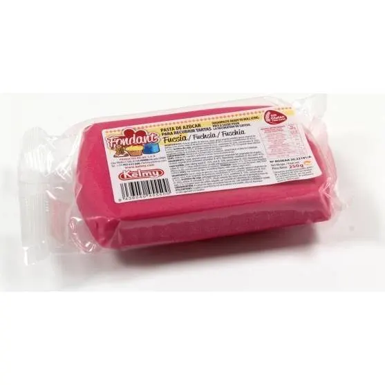 Potahovací hmota Kelmy ve fuchsiovém odstínu, balení 250 g