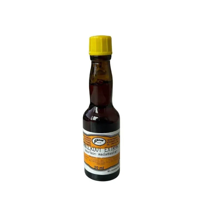 Vanilkový extrakt Aroco Bourbon Madagaskar, tmavá lahvička 20 ml s vanilkovou příchutí