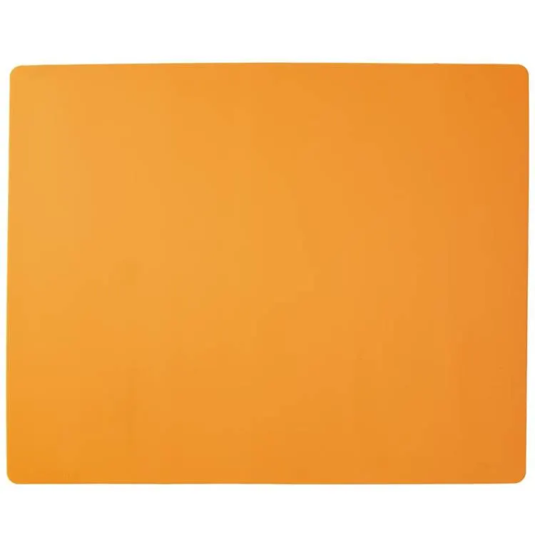 Oranžový silikonový vál Orion 60 x 50 cm na vyvalování fondánu a marcipánu