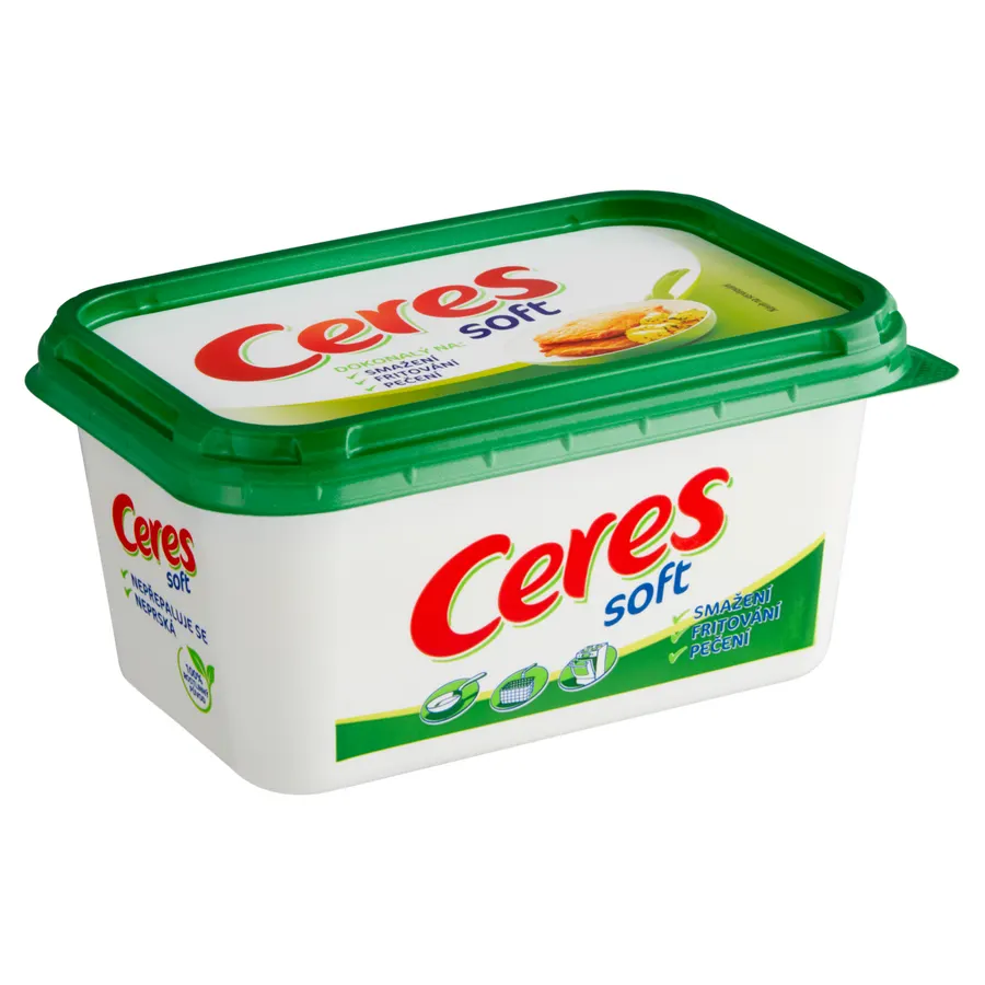 Ztužený rostlinný tuk Ceres Soft v balení 330 g na pečení