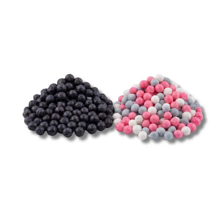Cukrové perly SweetArt černé a kitty mix o velikosti 7 mm, balení 120 g