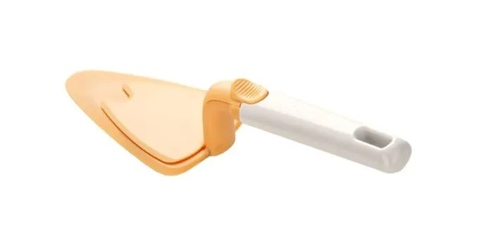 Servírovací lopatka Tescoma DELÍCIA z nylonu s plastovou rukojetí a posunovací lopatkou, délka 27 cm
