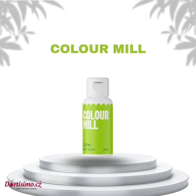 Olejová barva Colour Mill v limetkově zeleném odstínu v balení 20 ml