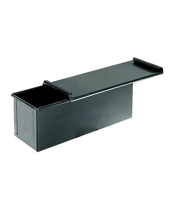 Forma na toustový chléb z modré oceli, obdélníková, rozměr 50 x 10 x 10 cm