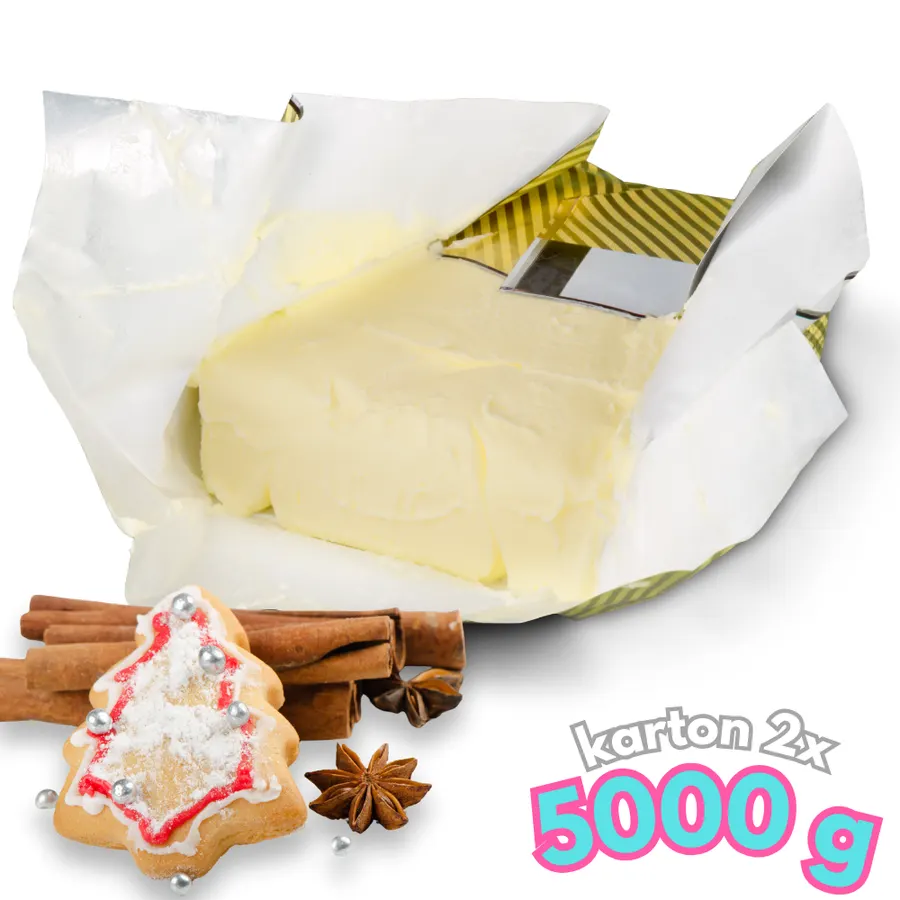 Cukrářský tuk na pečení NOVICOM UNIWERSALNA 80 % v balení 10 kg (2 x 5 kg)