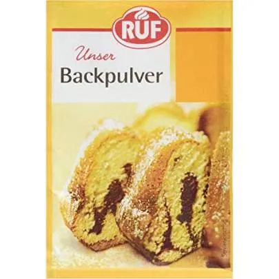 Kypřicí prášek do pečiva RUF, balení 6 sáčků po 15 g, celkem 90 g