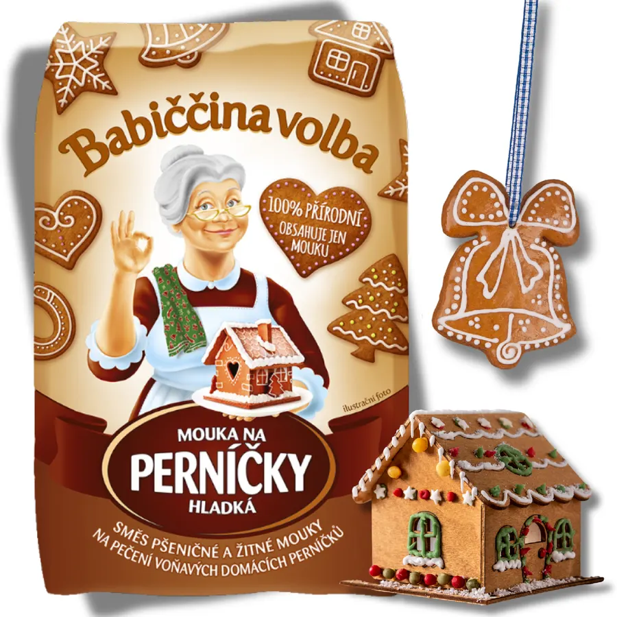 Babiččina volba - Mouka hladká na perníčky 1kg