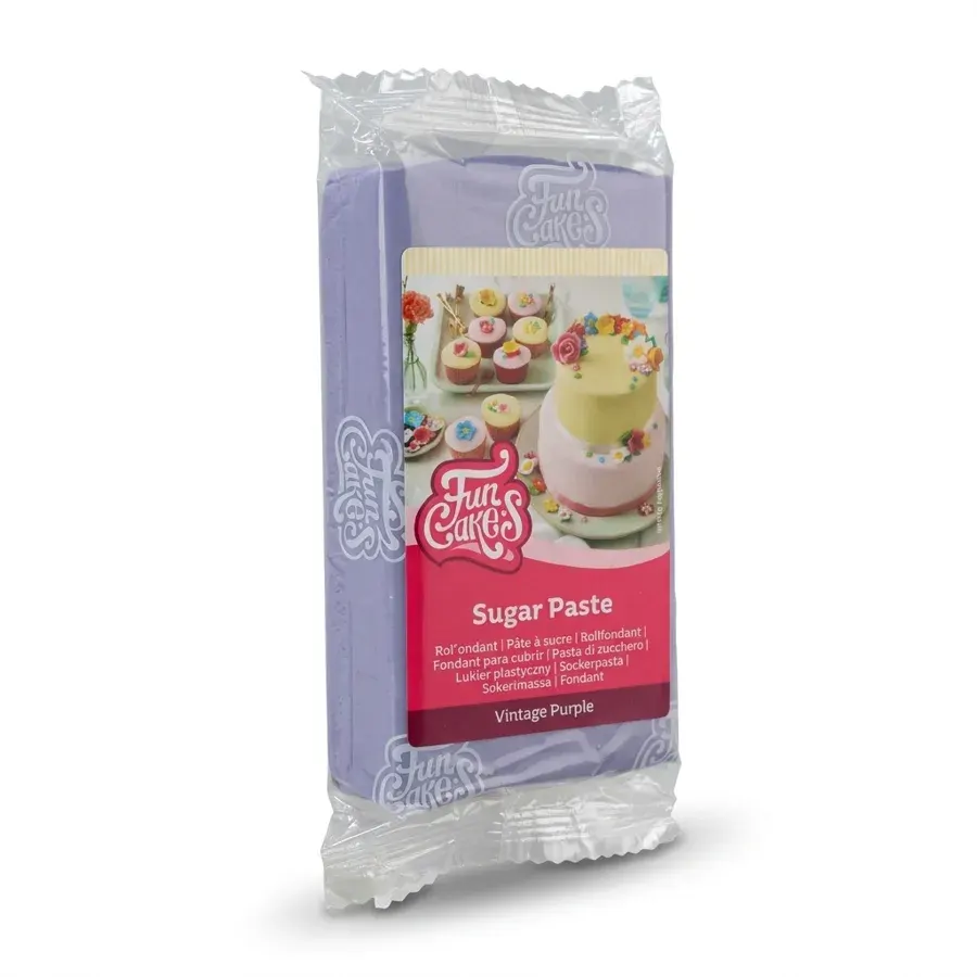 Fialová potahovací hmota FunCakes v balení 250 g